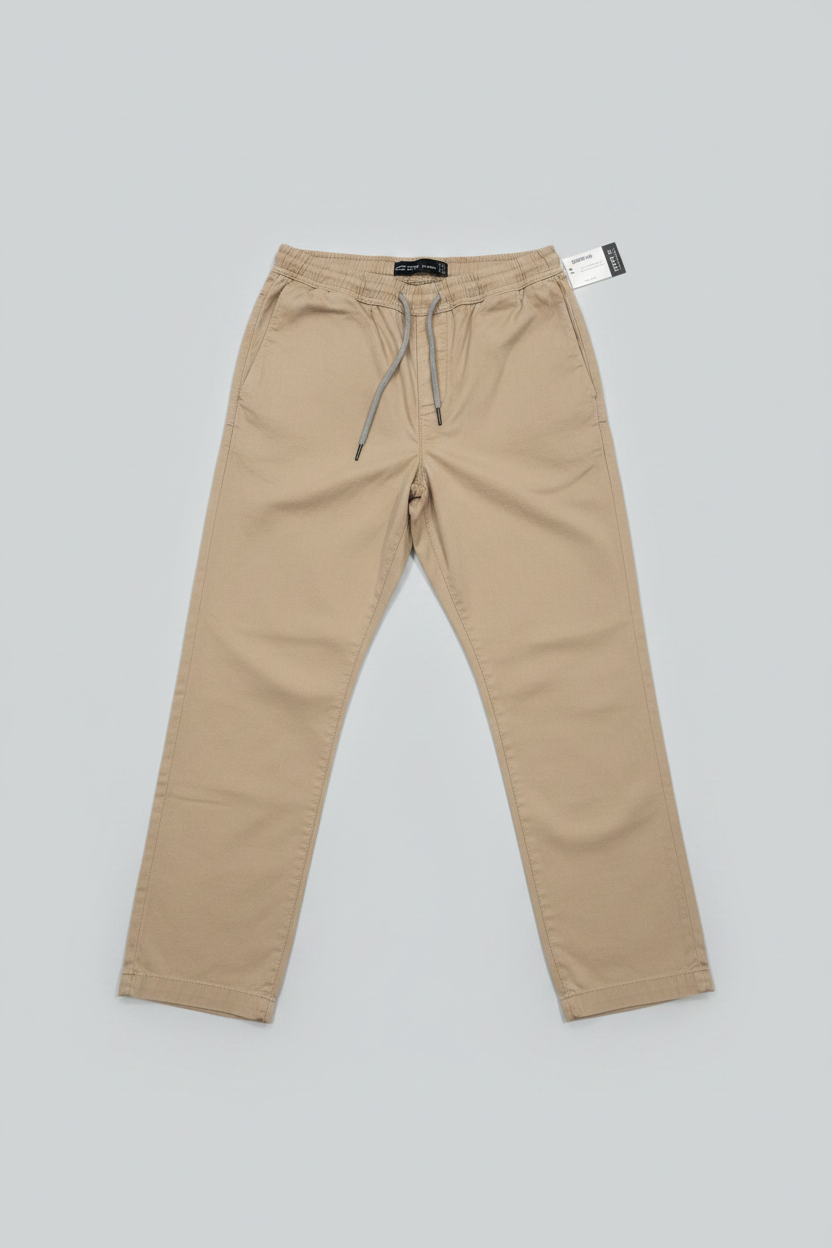 Naminal Basic Casual SweatPants (Relax) - Beige