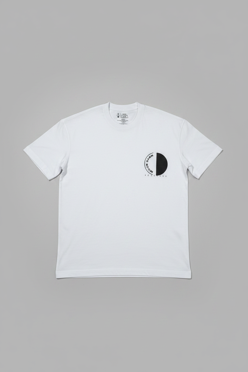 Naminal Graphic Casual T-Shirt (Oversize) - White