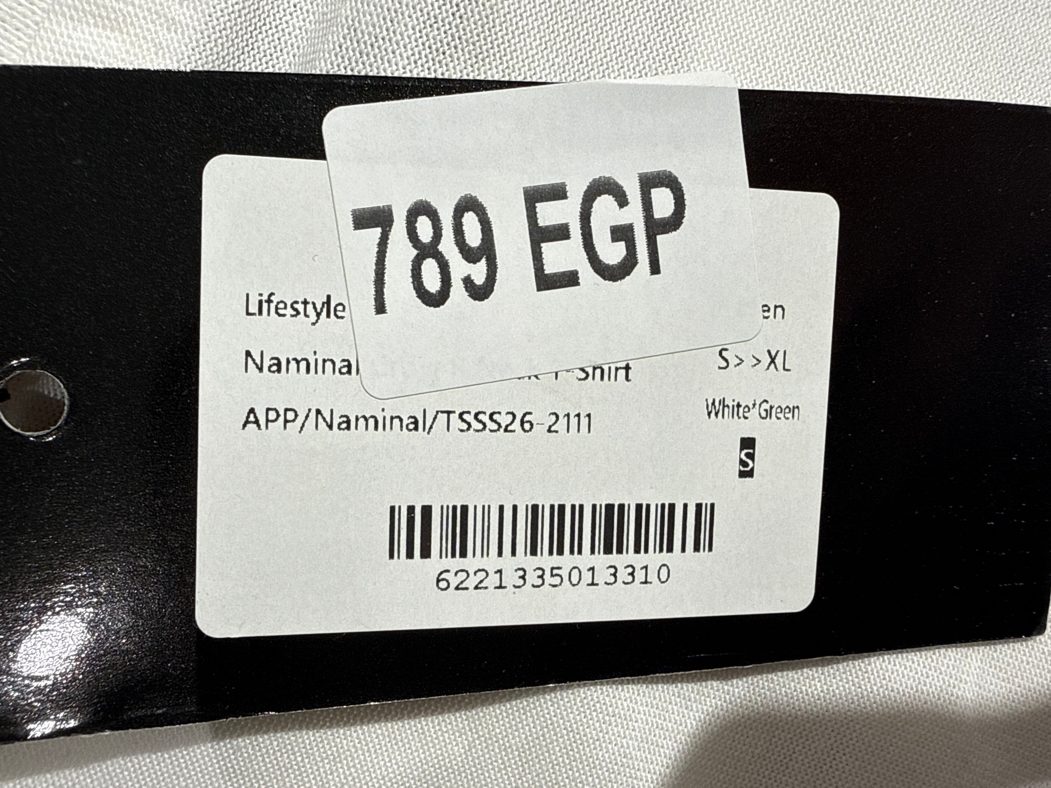Naminal Crow R.Neck T-Shirt (Oversize) - White*Black*Silver
