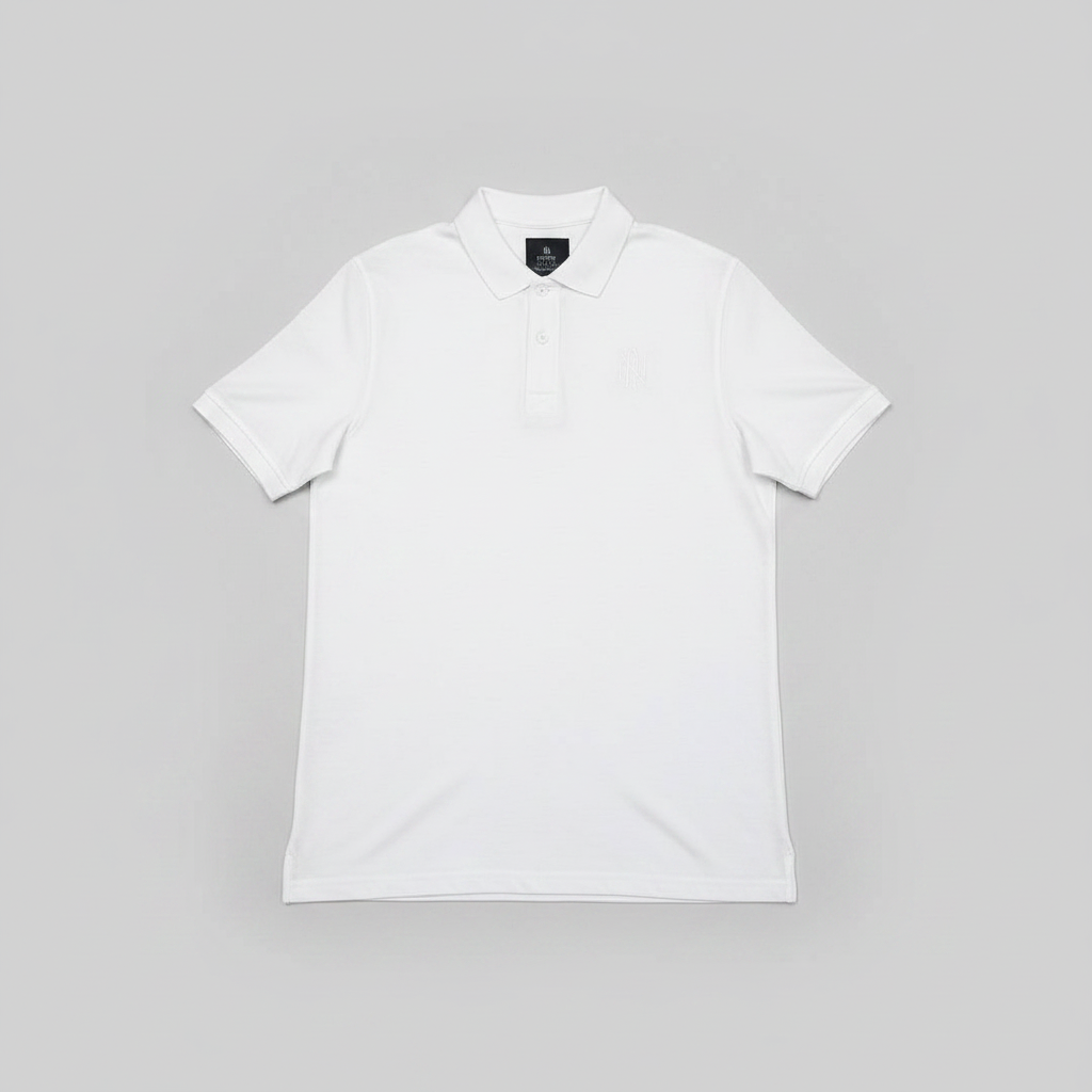 Naminal Basic Casual Polo (Regular) - White