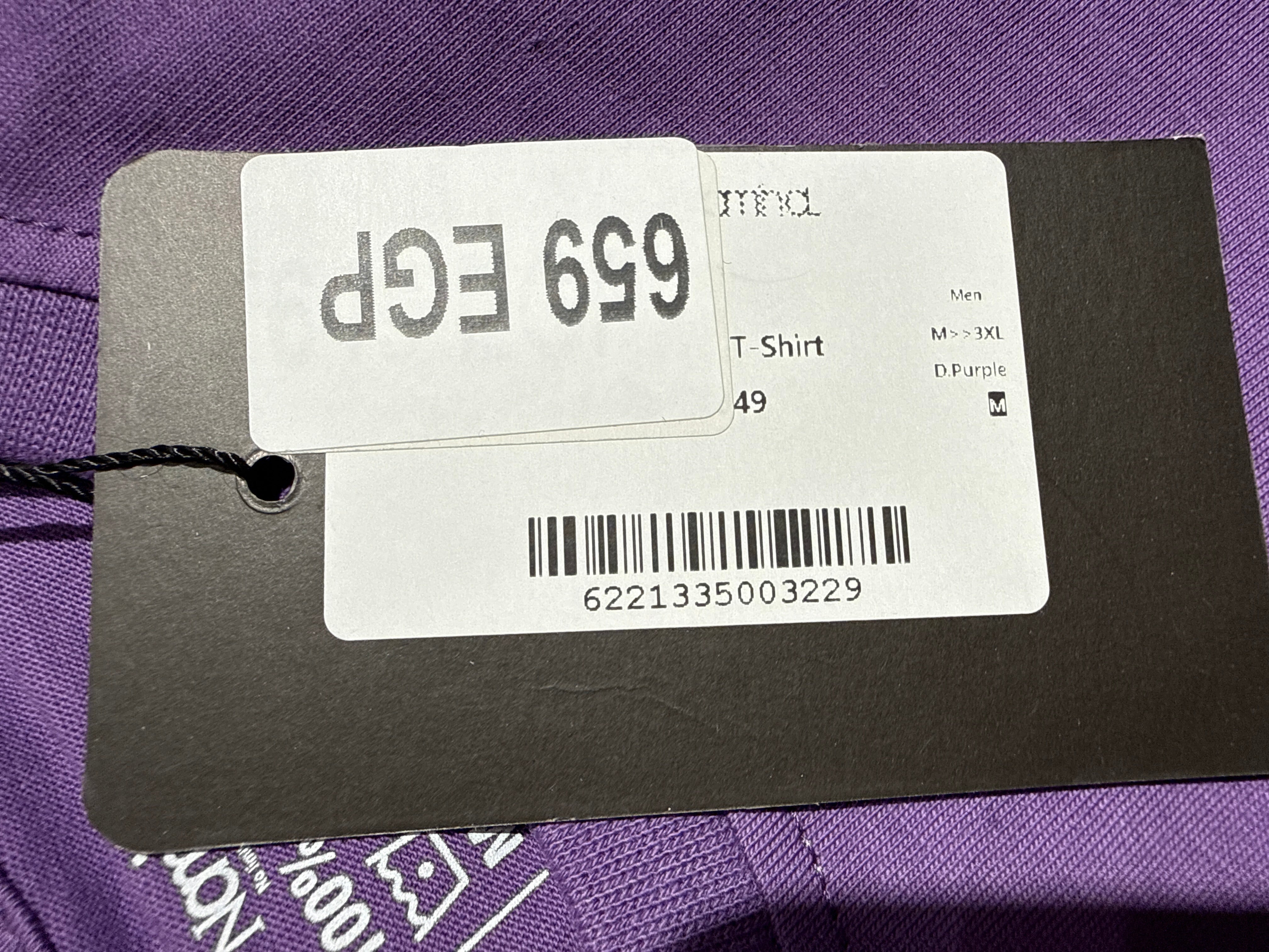 Naminal Graphic R.Neck T-Shirt (Regular) - D.Purple