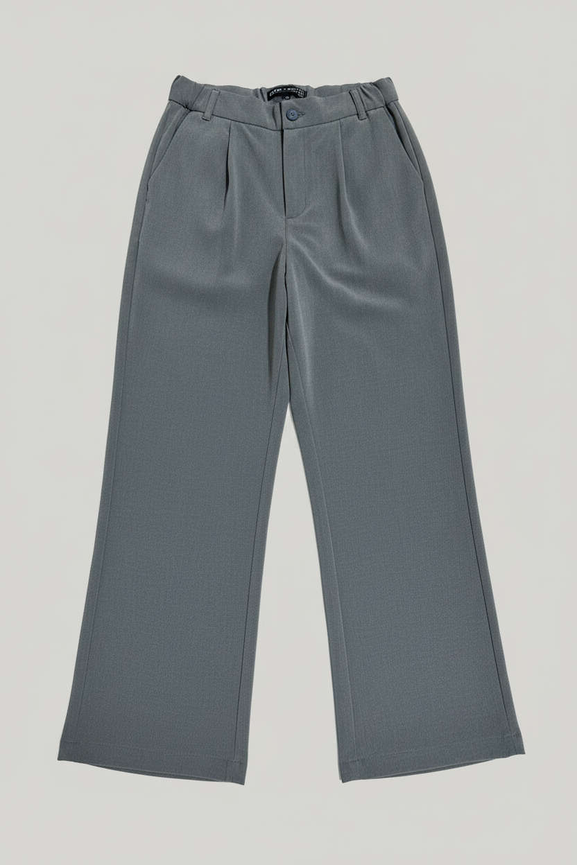 Naminal Basic Classic Pants (Wide Leg) - D.Grey