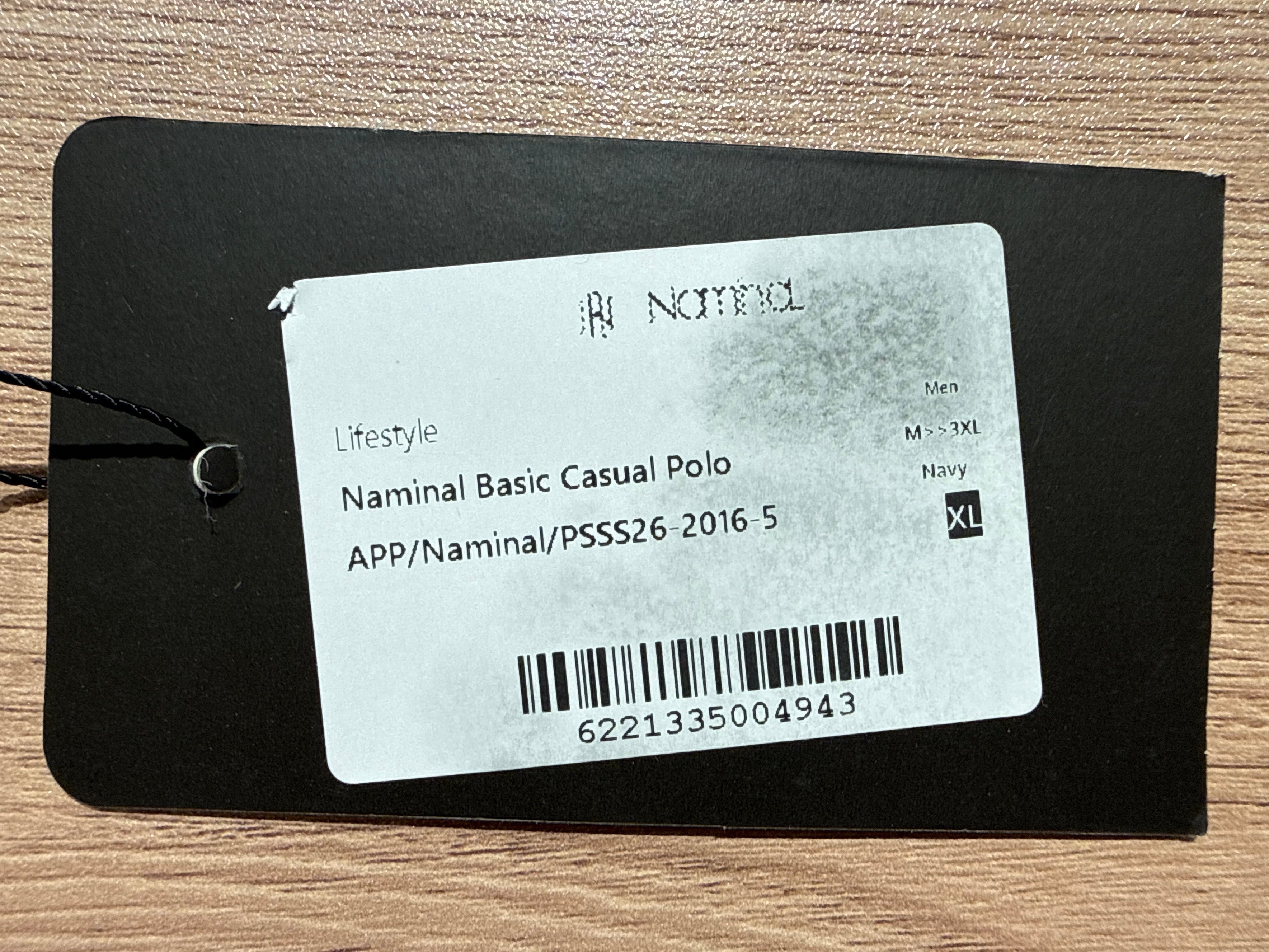 Naminal Basic Casual Polo (Regular) - Navy