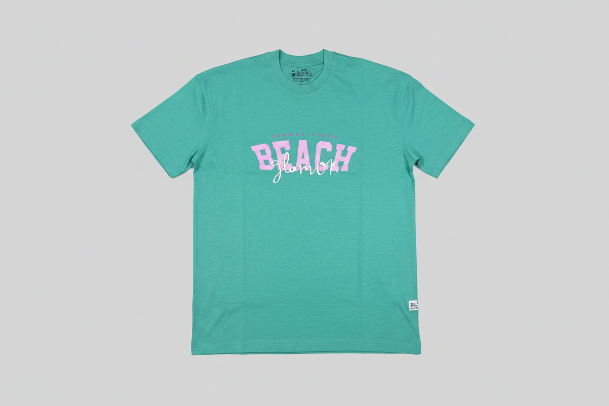 Naminal Graphic R.Neck T-Shirt (Oversize) - Green