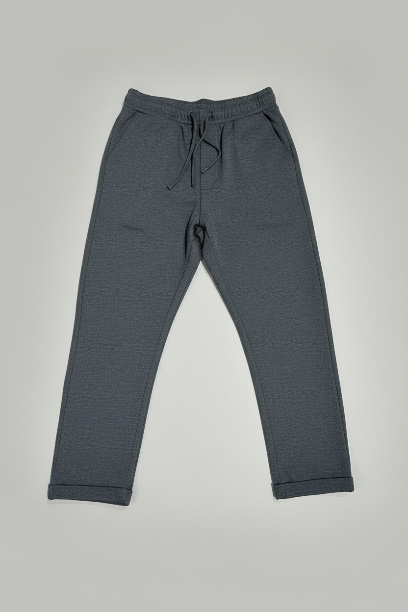 Naminal Basic Casual Pants (Straight) - Grey