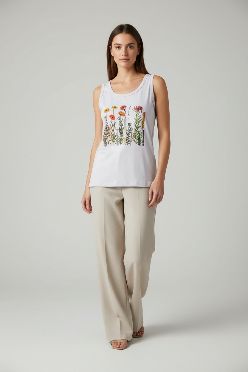 Naminal Graphic Casual Tanktop (Regular) - Lavender