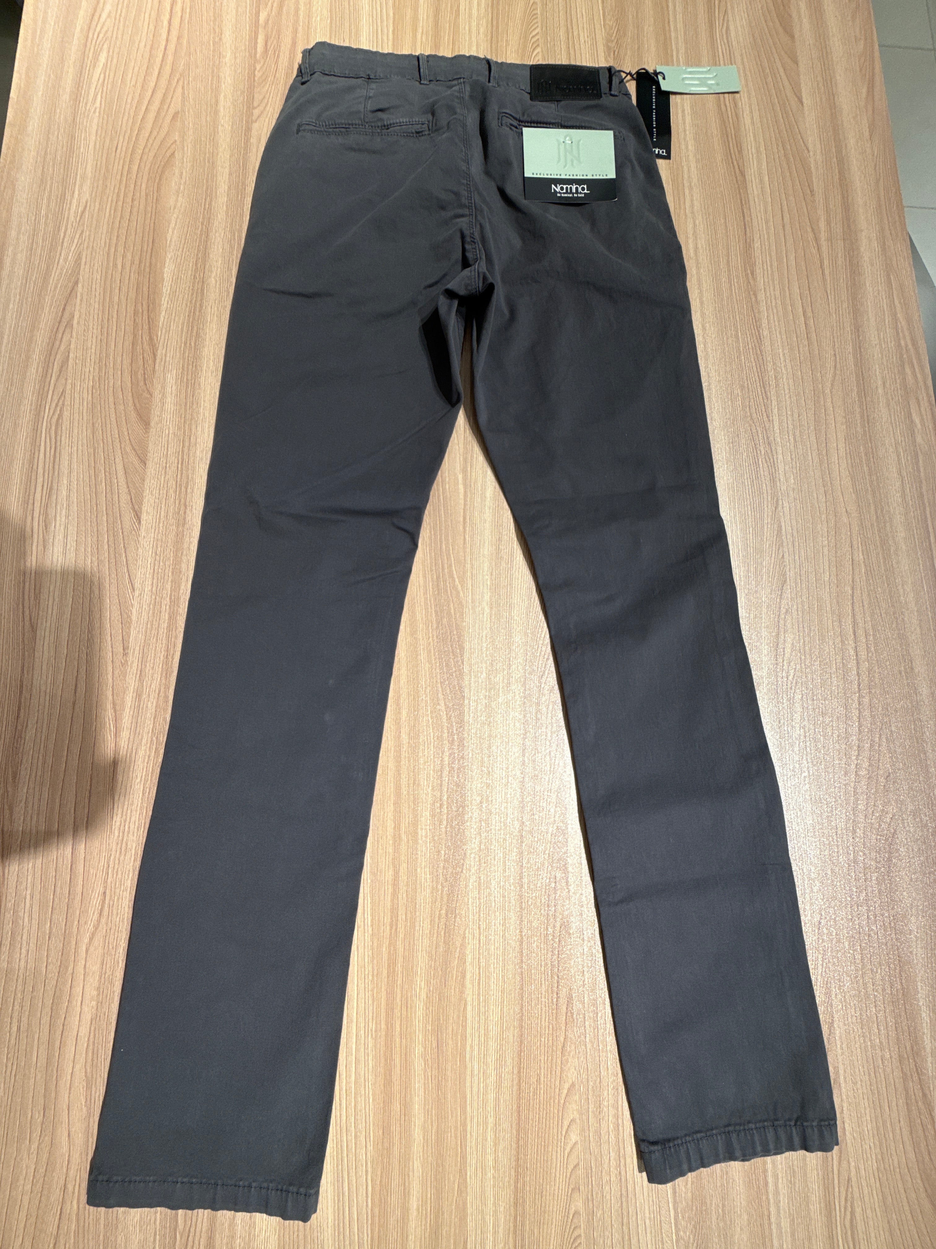 Naminal Basic Casual Pants (Regular) - Charcoal