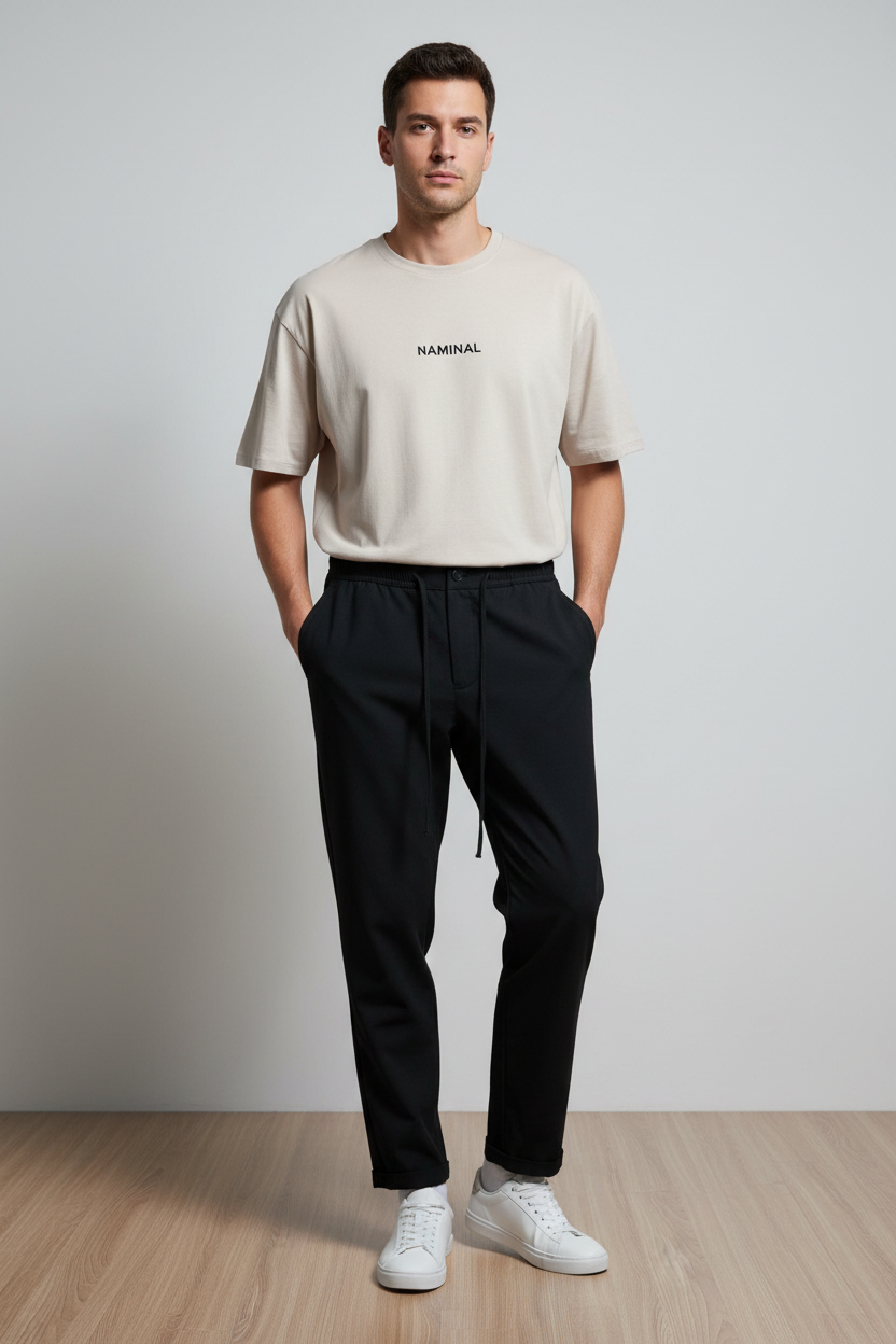 Naminal Basic Classic Pants (Regular) - Charcoal