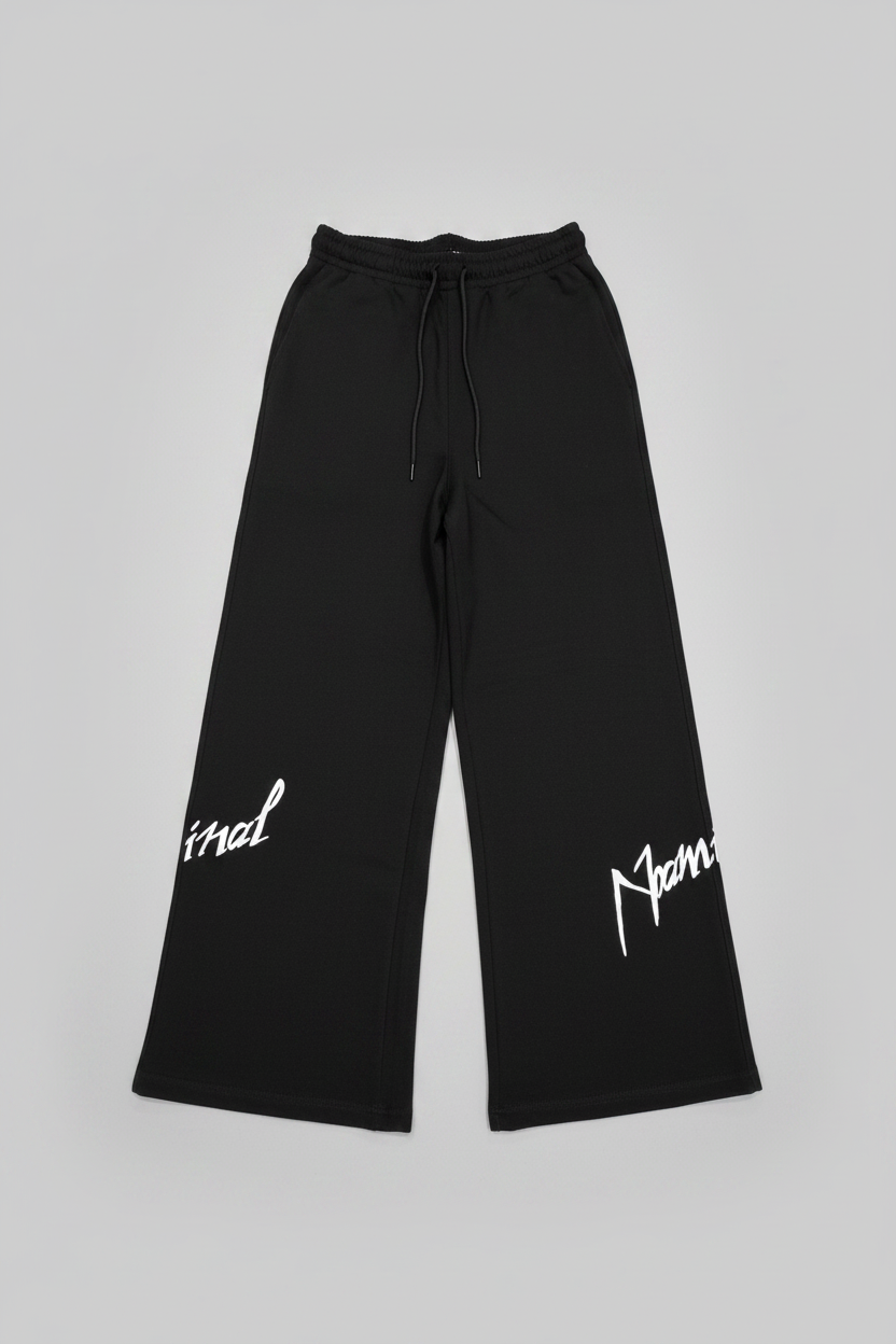 Naminal Crow Lifestyle Pants (Oversize) - Black