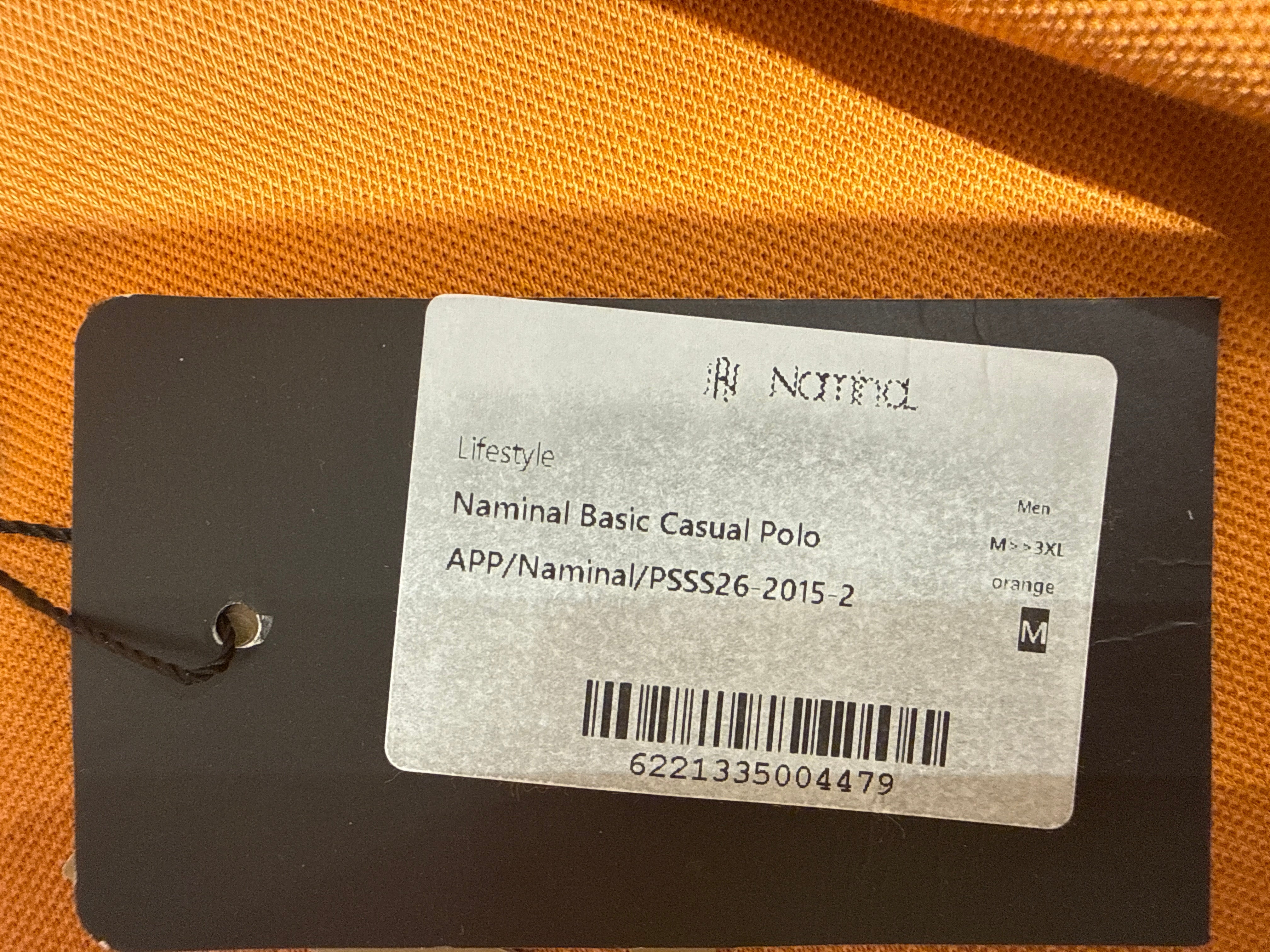 Naminal Basic Casual Polo (Regular) - orange