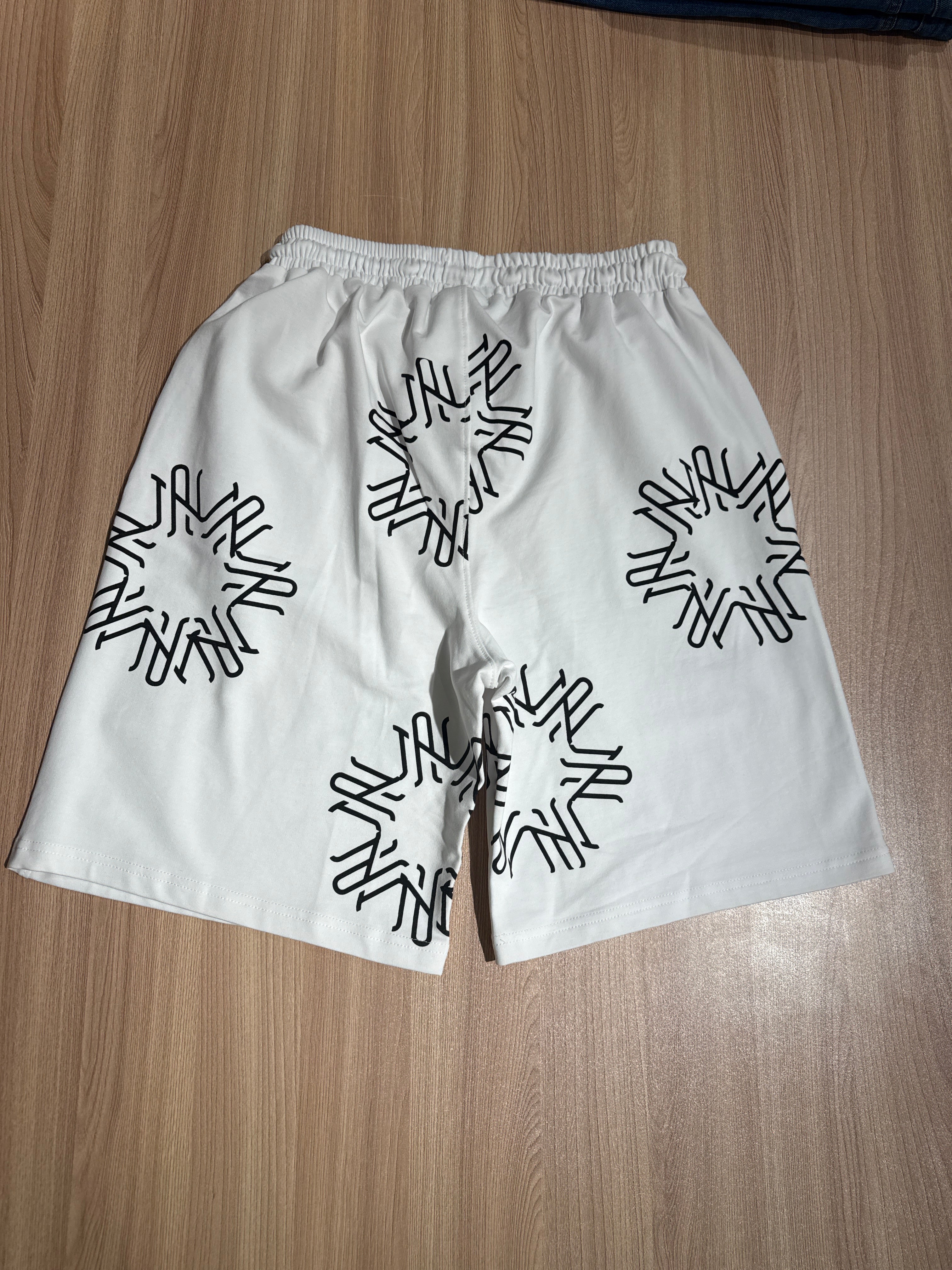 Naminal Print R.Neck Set (Oversize) - White