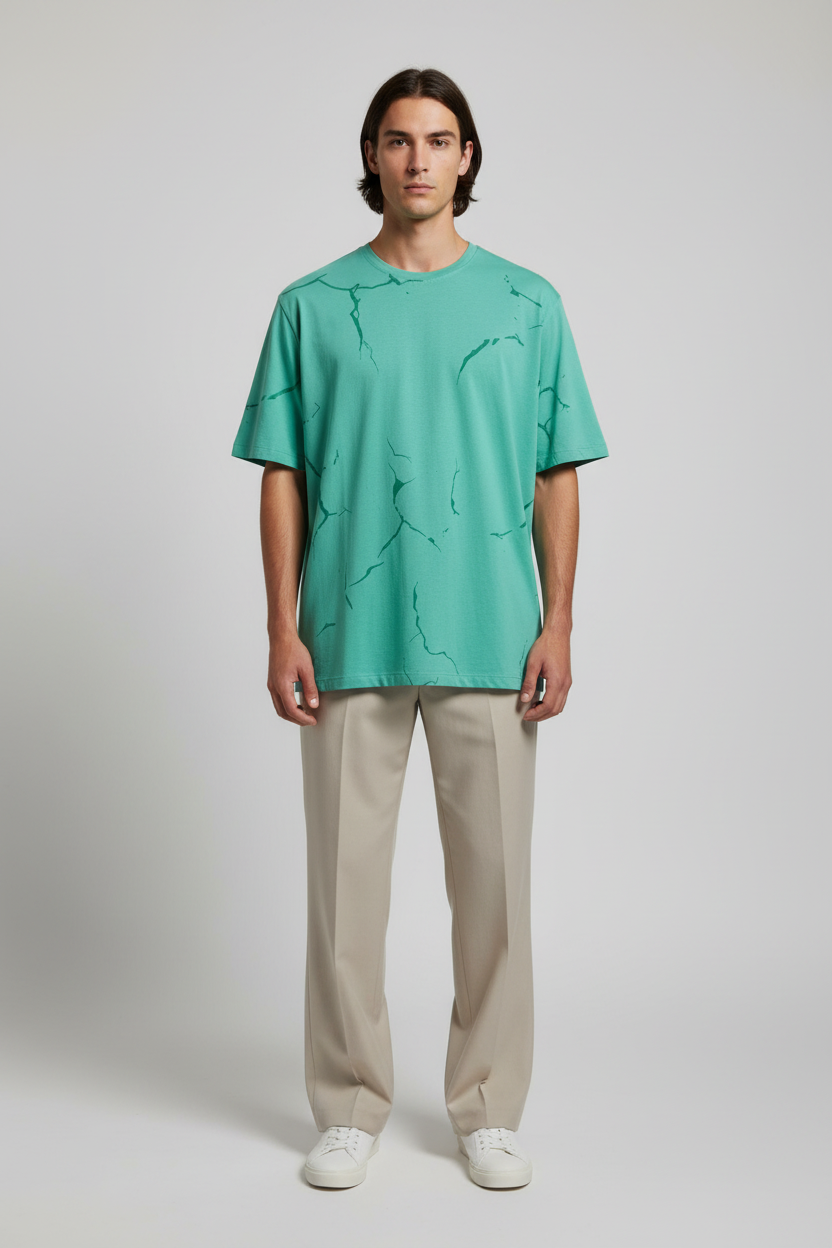 Naminal F.cover Casual T-Shirt (Regular) - L.Green