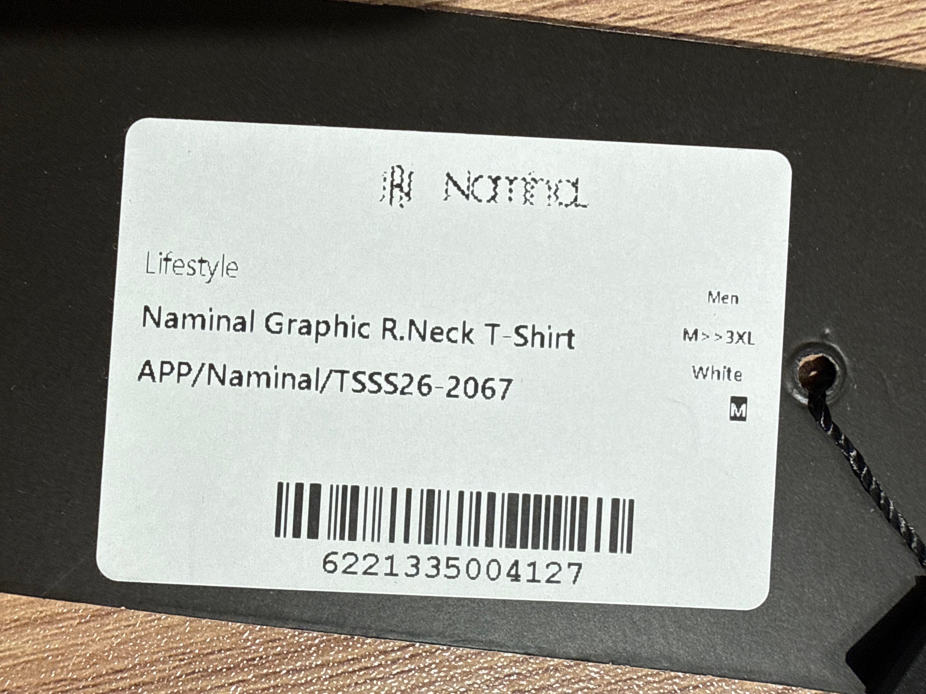 Naminal Graphic R.Neck T-Shirt (Regular) - White