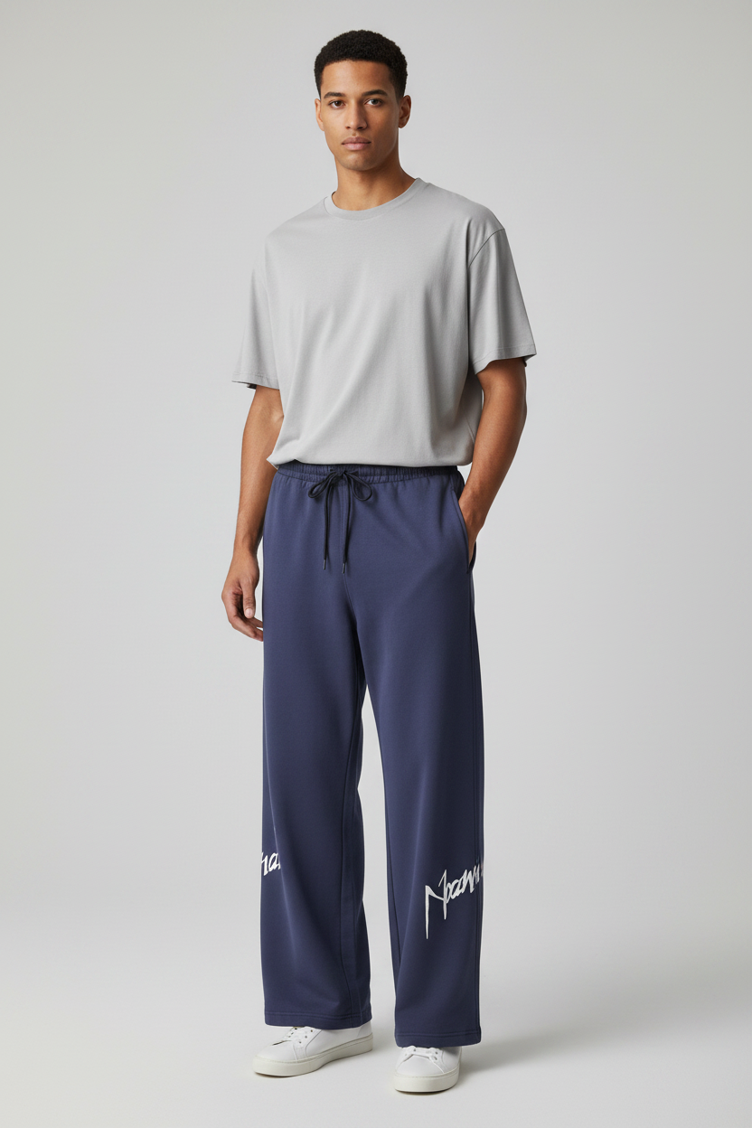 Naminal Crow Lifestyle Pants (Oversize) - Navy