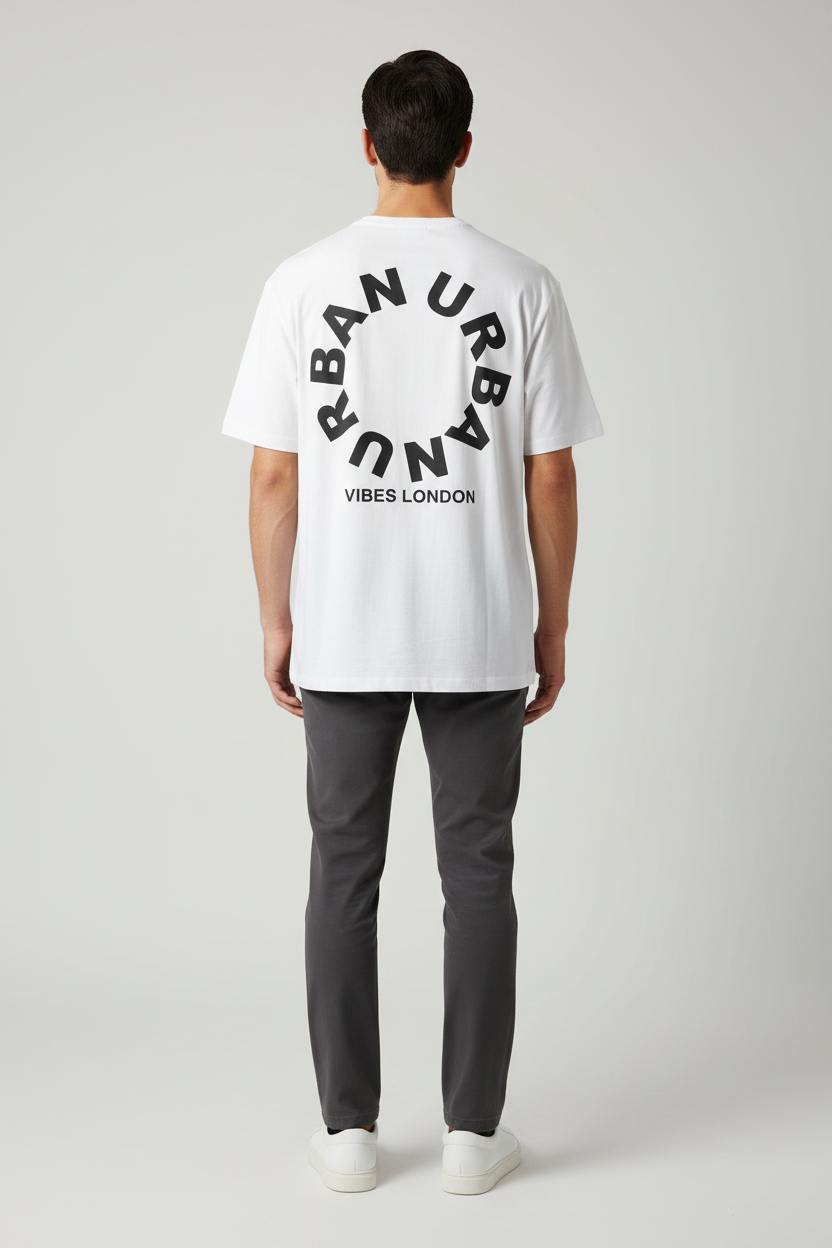 Naminal Graphic R.Neck T-Shirt (Regular) - White
