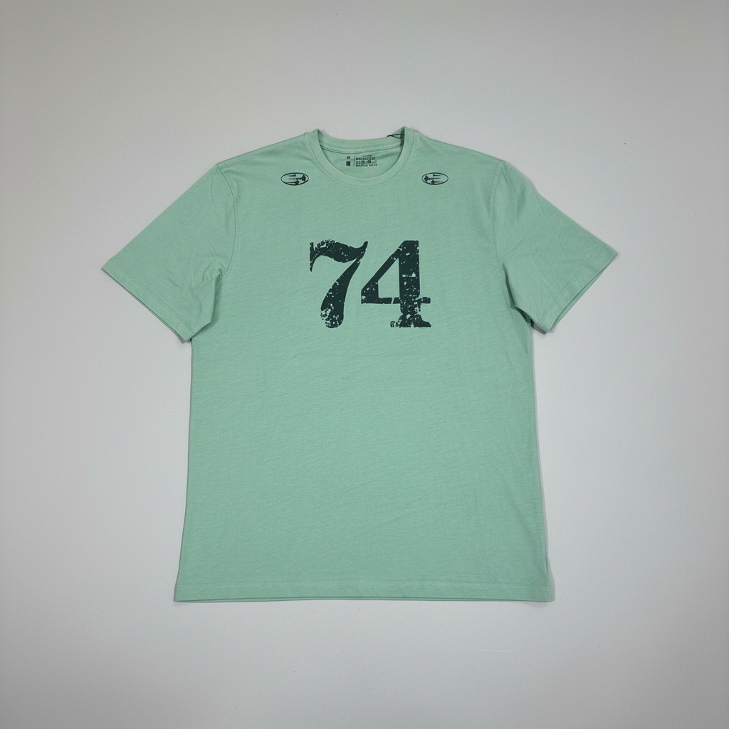 Naminal Print Casual T-Shirt (Regular) - Mint