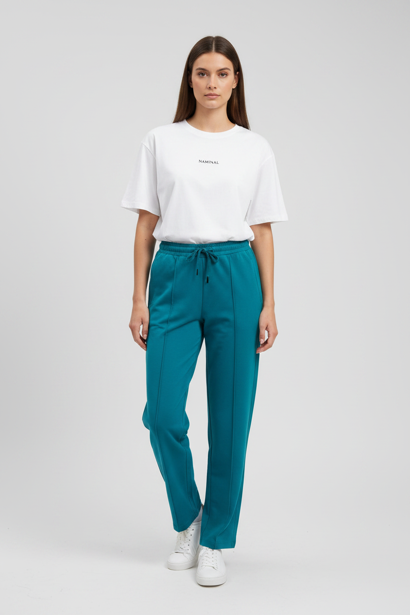 Naminal Basic Casual Pants (Wide Leg) - Genzary