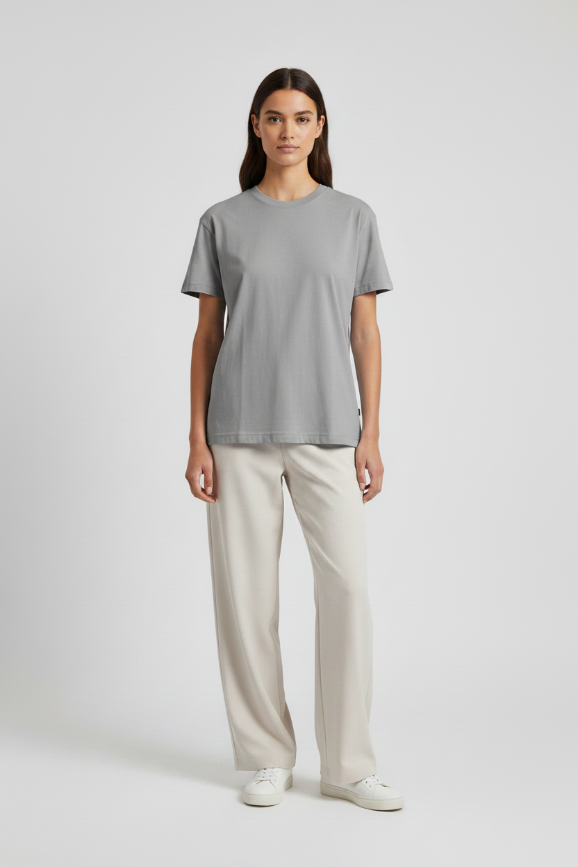 Naminal Basic R.Neck T-Shirt (Oversize) - L.Blue