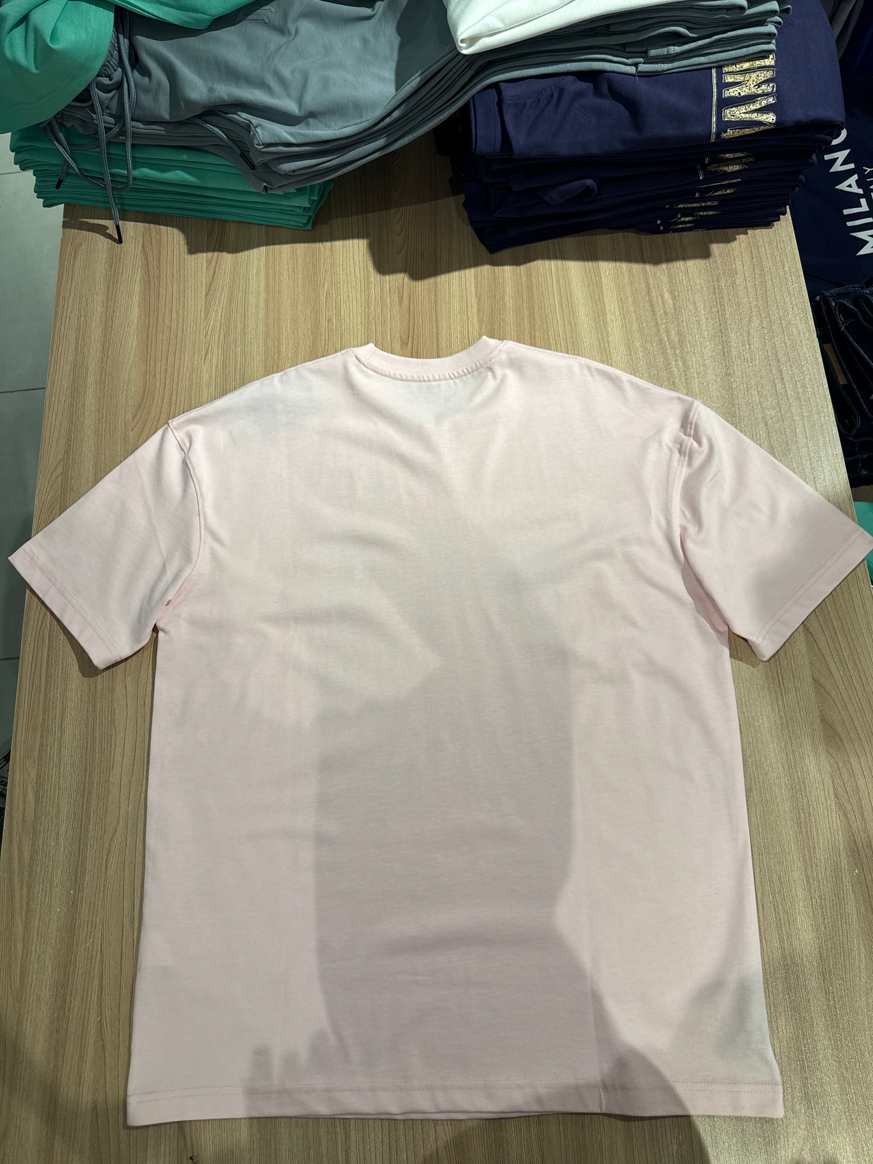 Naminal Graphic R.Neck T-Shirt (Oversize) - Rose