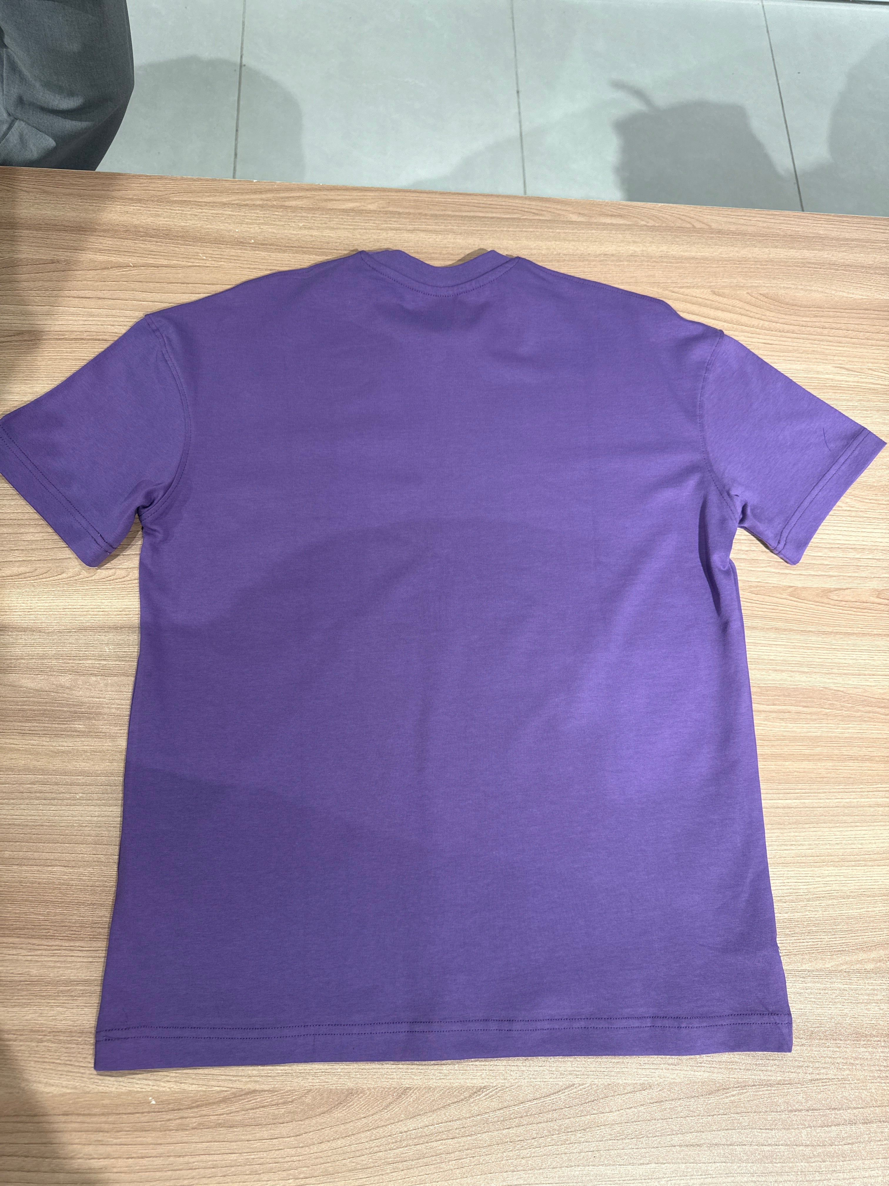 Naminal Graphic R.Neck T-Shirt (Oversize) - D.Purple