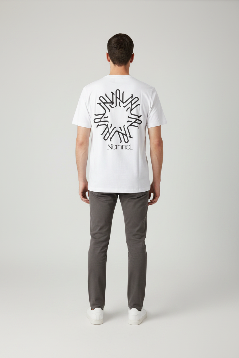 Naminal Graphic R.Neck T-Shirt (Regular) - White