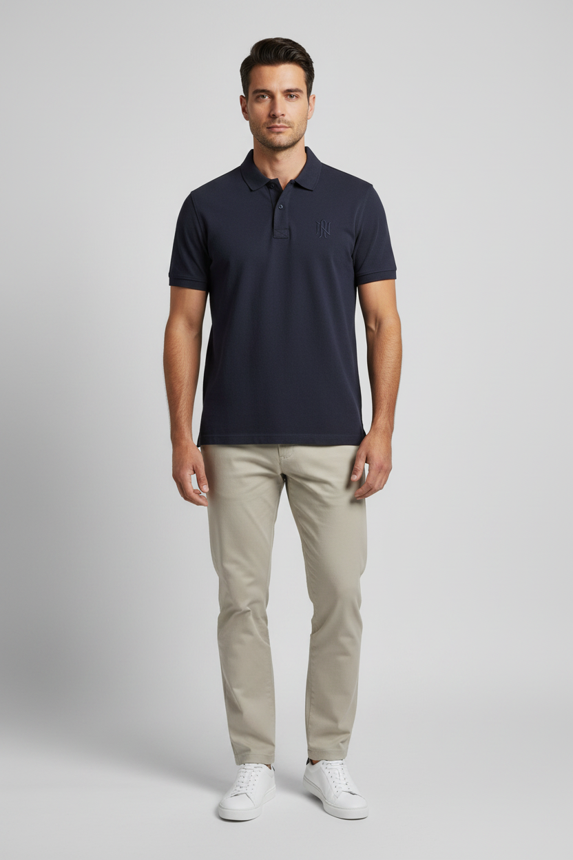 Naminal Basic Casual Polo (Regular) - Navy