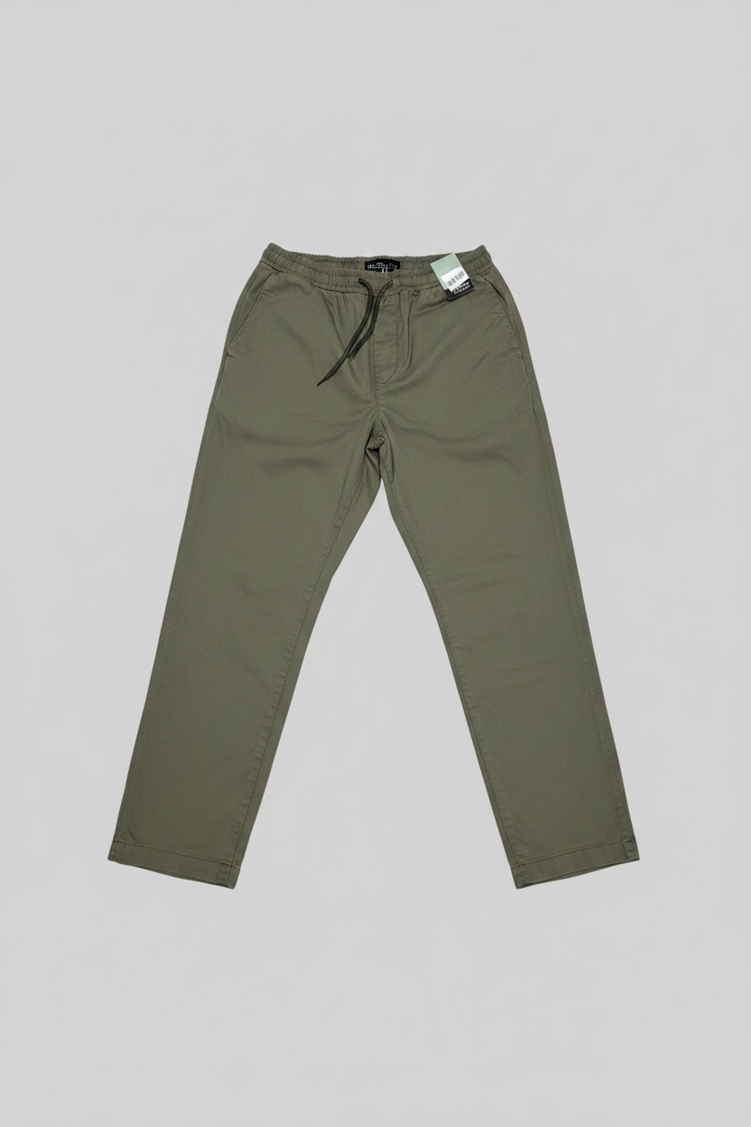 Naminal Basic Casual SweatPants (Relax) - Olive
