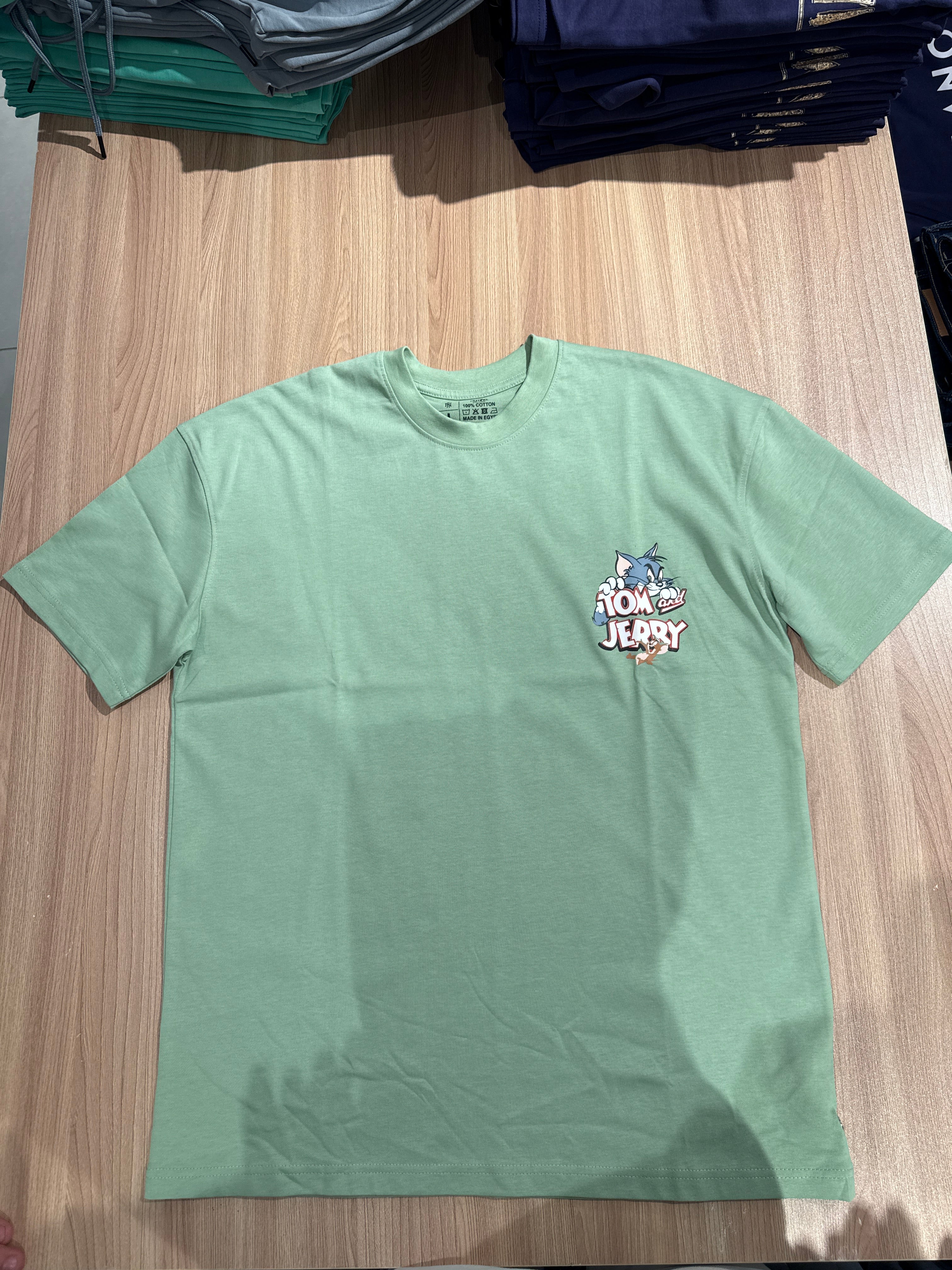 Naminal Graphic R.Neck T-Shirt (Oversize) - Mint