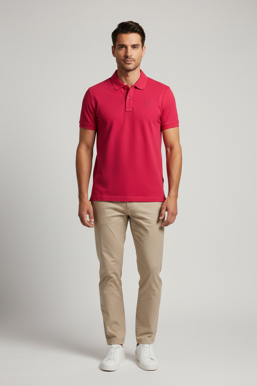 Naminal Basic Casual Polo (Regular) - RED