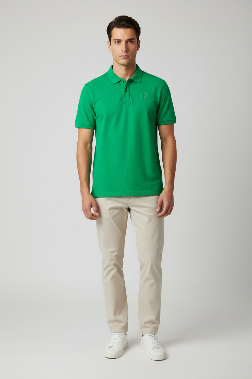 Naminal Basic Casual Polo (Regular) - D.Olive
