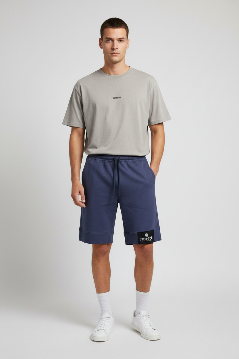 Naminal Basic Capri Short (Oversize) - Navy