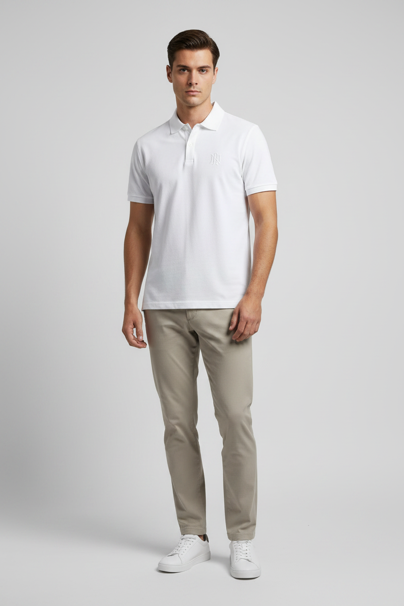 Naminal Basic Casual Polo (Regular) - Offwhite