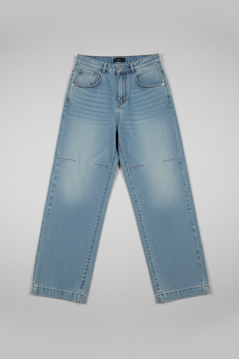 Naminal Basic Casual Pants (Relax) - L.Blue