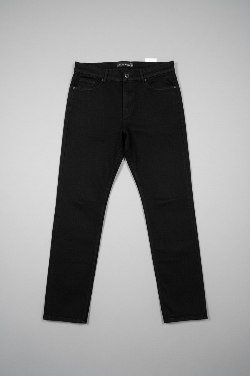 Naminal Jeans Casual Pants (Boyfriend) - Black