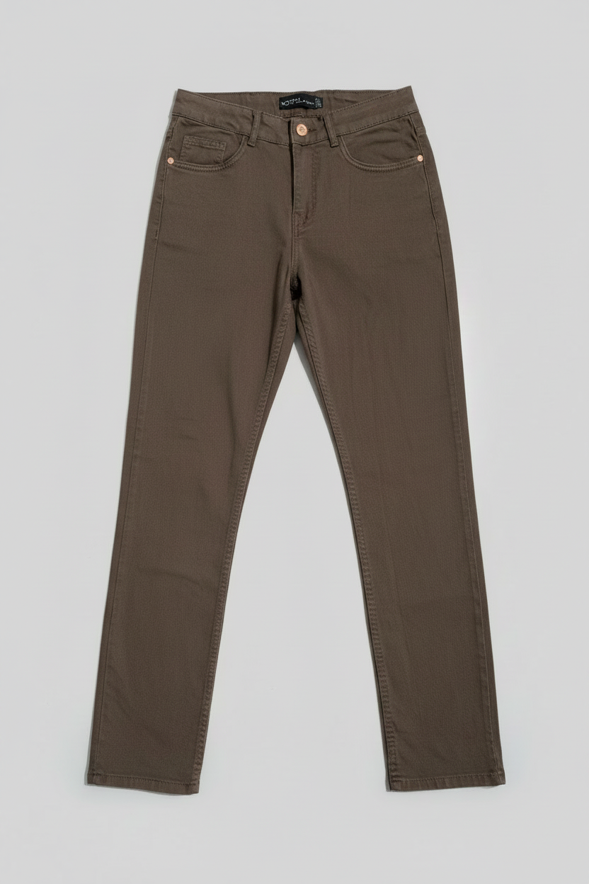 Naminal Basic Casual Pants (Regular) - Camel