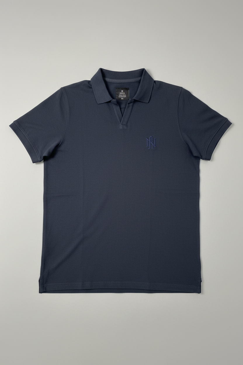 Naminal Basic Casual Polo (Regular) - Navy