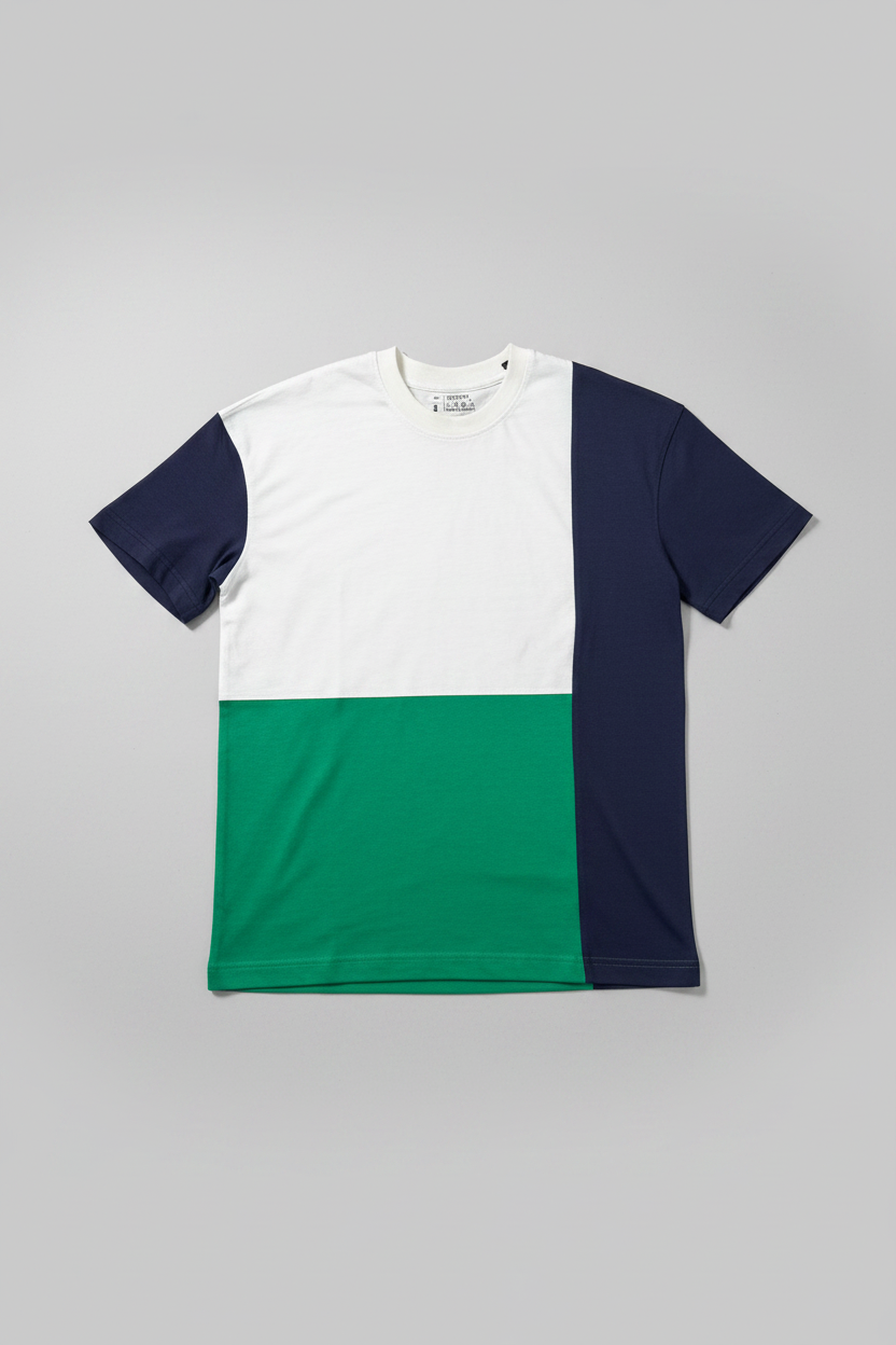 Naminal Crow R.Neck T-Shirt (Oversize) - White*Black*Silver
