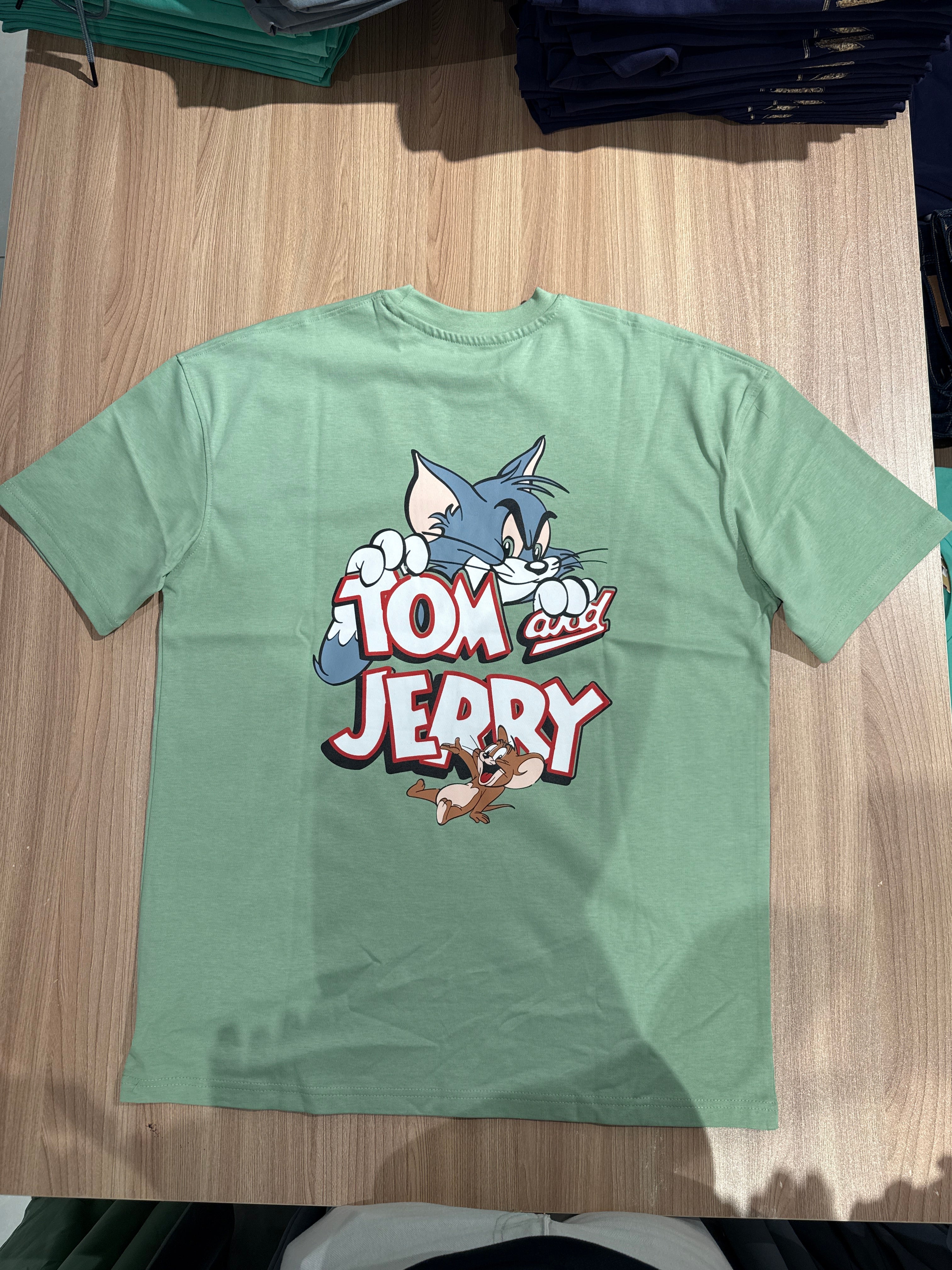 Naminal Graphic R.Neck T-Shirt (Oversize) - Mint
