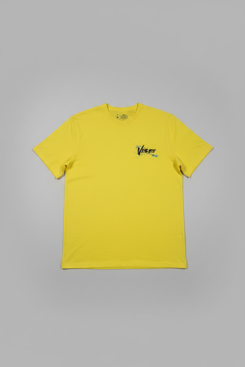 Naminal Graphic R.Neck T-Shirt (Regular) - Yellow