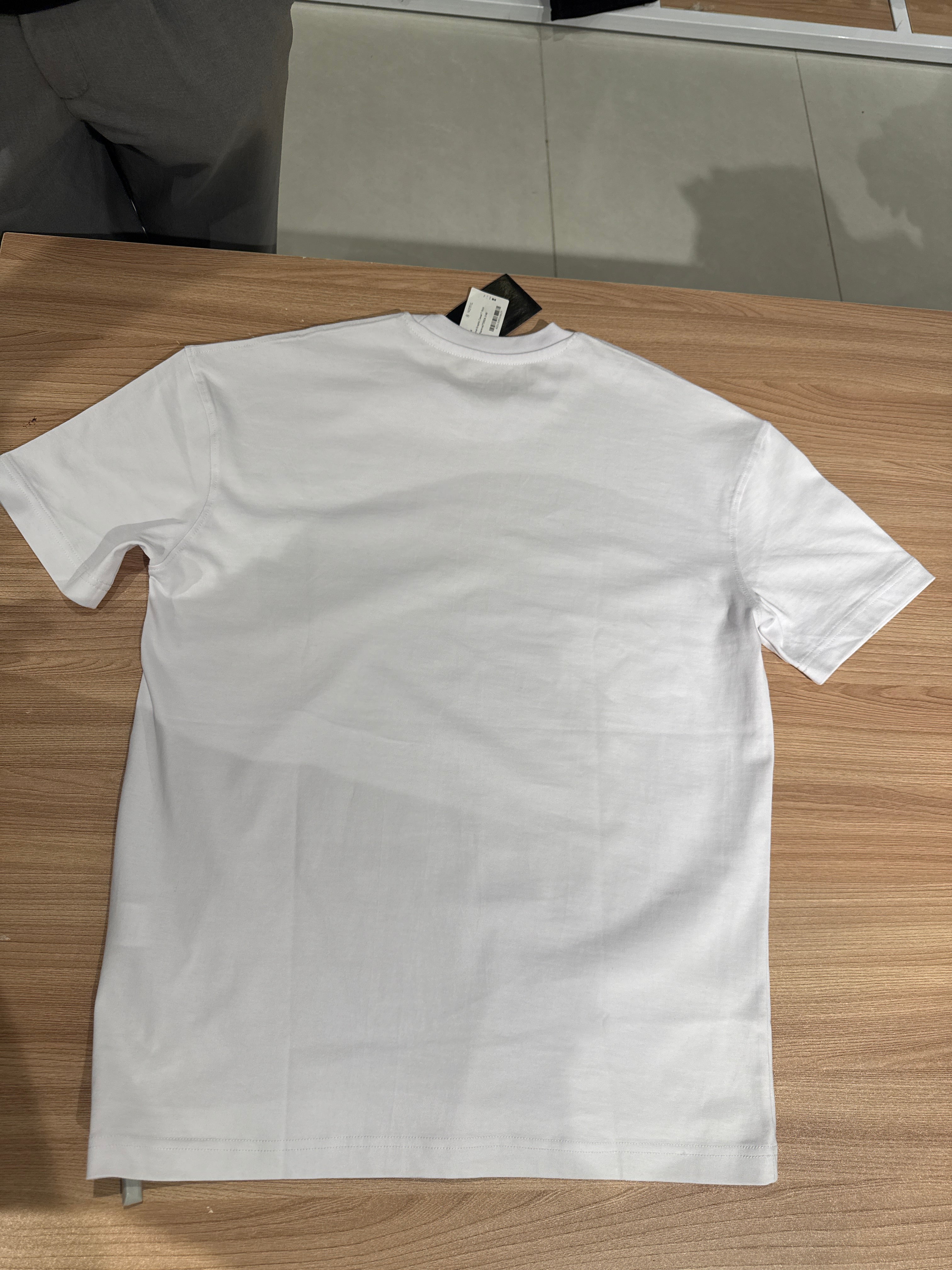 Naminal Graphic Casual T-Shirt (Oversize) - White