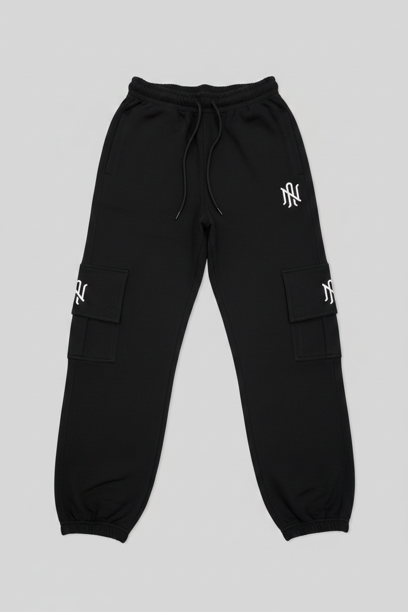Naminal Crow Lifestyle Pants (Oversize) - Black