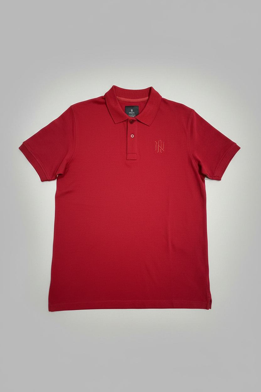 Naminal Basic Casual Polo (Regular) - Burgundy